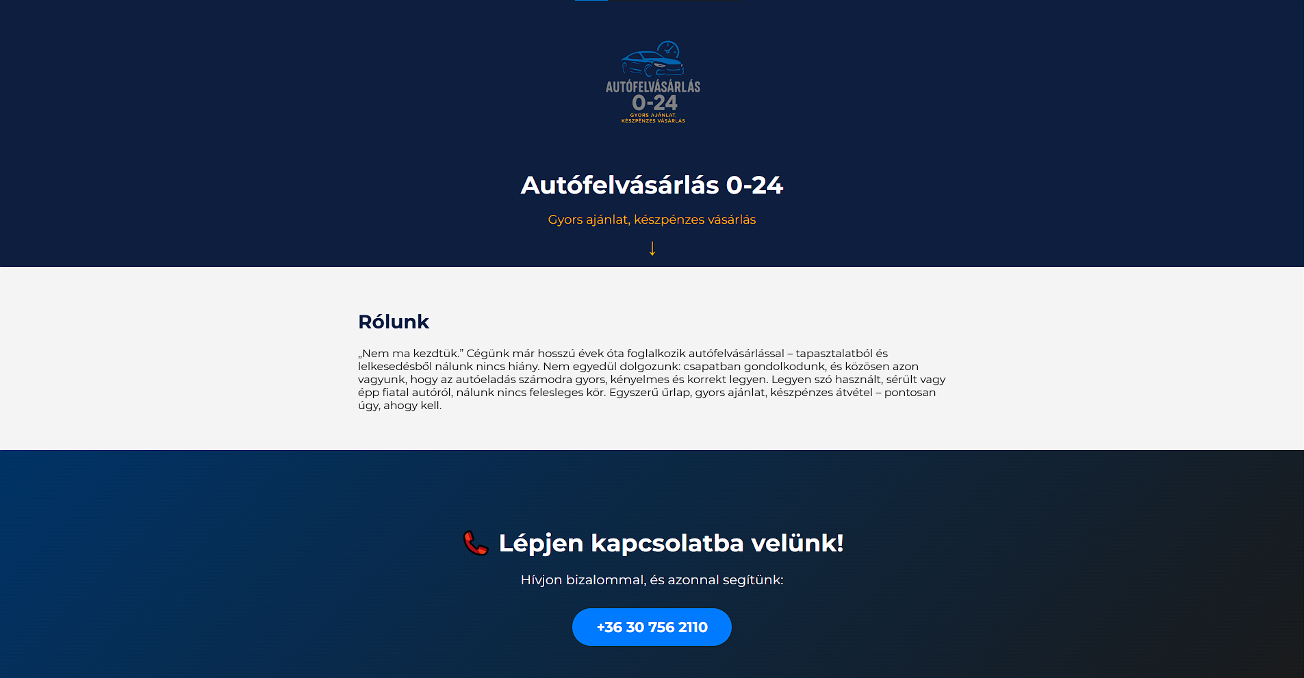 Országos Autófelvásárlás